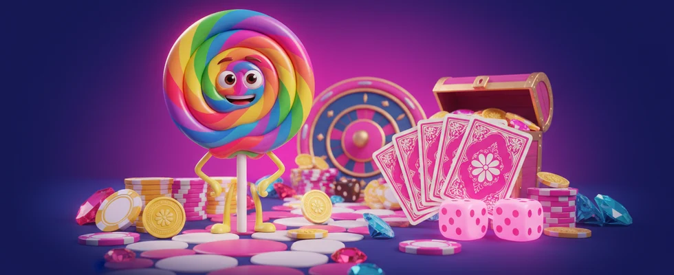 Get a 120% bonus up to A$300 + 150 Free Spins on your first deposit. - Lollipop Casino